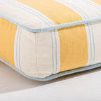 Al Fresco Sun Lounger Kit - Vintage Black & Tuuli Stripe Yellow Al Fresco Sun Lounger Kit Business & Pleasure Co. 