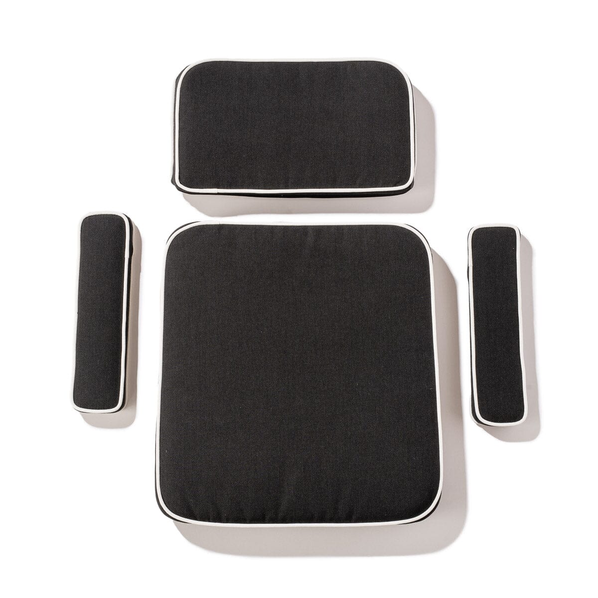 The Waterhouse Dining Chair in Rivie Black | Powder Blue Frame Bundle Business & Pleasure Co. 