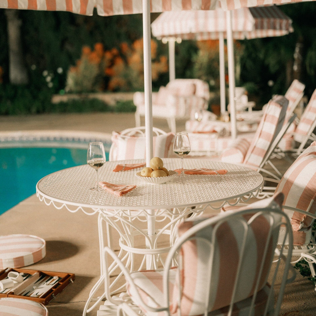 The Al Fresco Dining Table - Antique White Al Fresco Dining Table Business & Pleasure Co. 