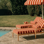 The Wes Sun Lounger - Frame - Teakwood Gold Wes Sun Lounger Business & Pleasure Co. 