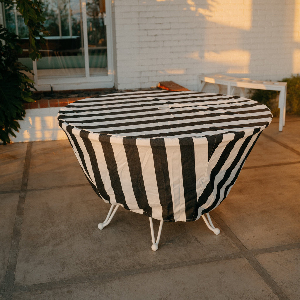 Dining Table Cover in Crew Vintage Black Dining Table Cover Business & Pleasure Co. 