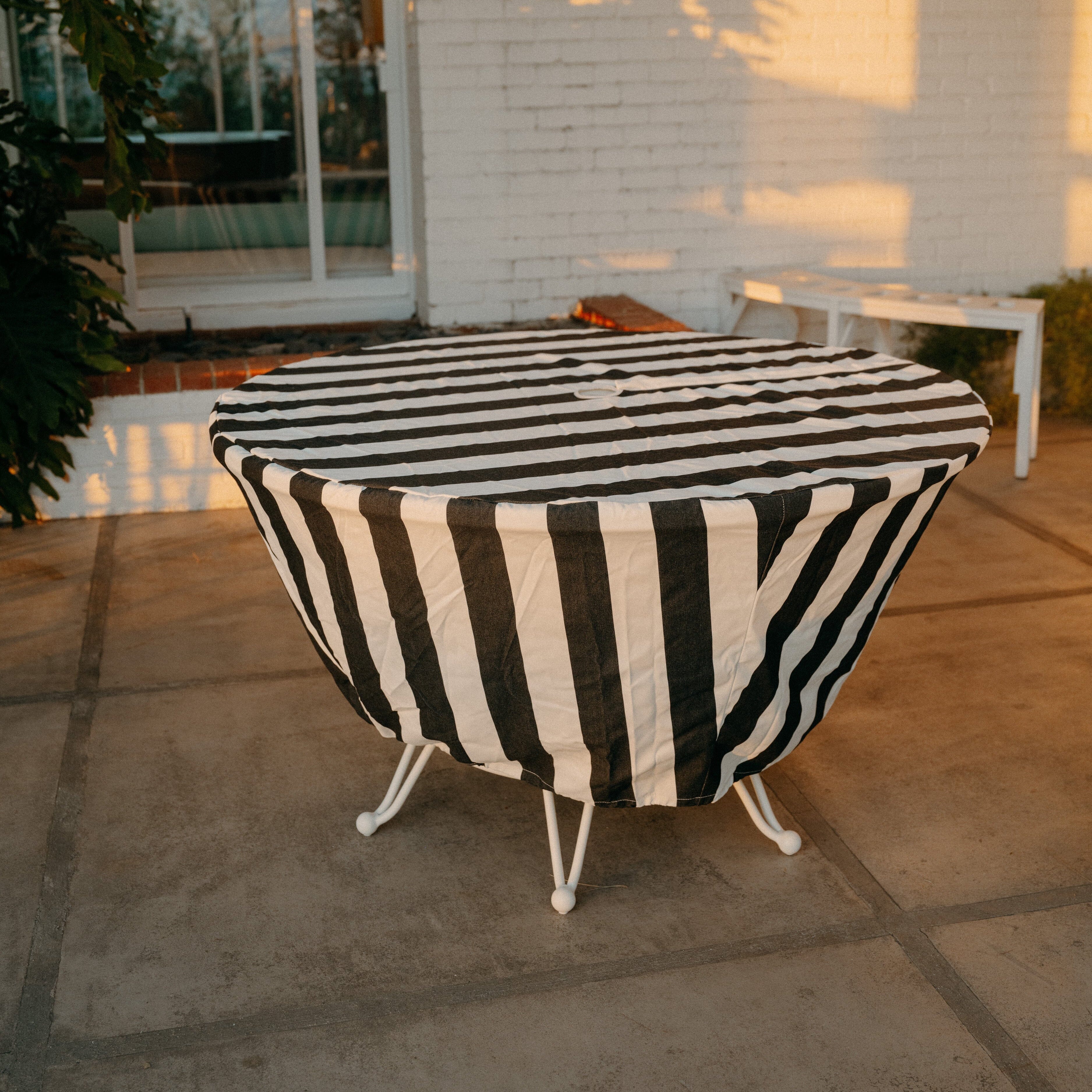 Product image of Dining Table Cover in Crew Vintage Black Dining Table Cover Business & Pleasure Co. 