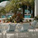 Al Fresco Dining Chair Kit - Antique White & Sky Blue Al Fresco Dining Chair Kit Business & Pleasure Co. 