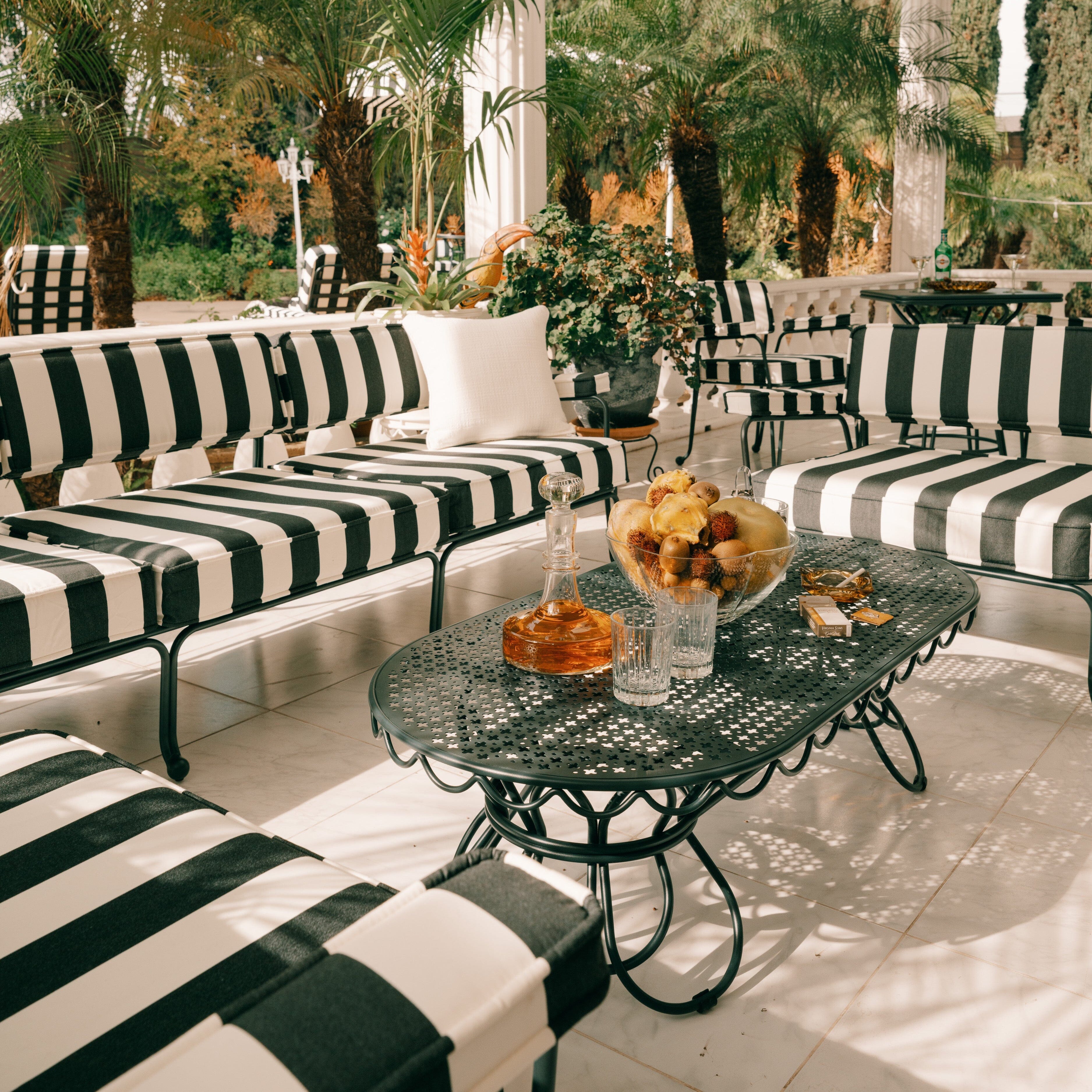 The Al Fresco Coffee Table - Vintage Black Al Fresco Coffee Table Business & Pleasure Co. 