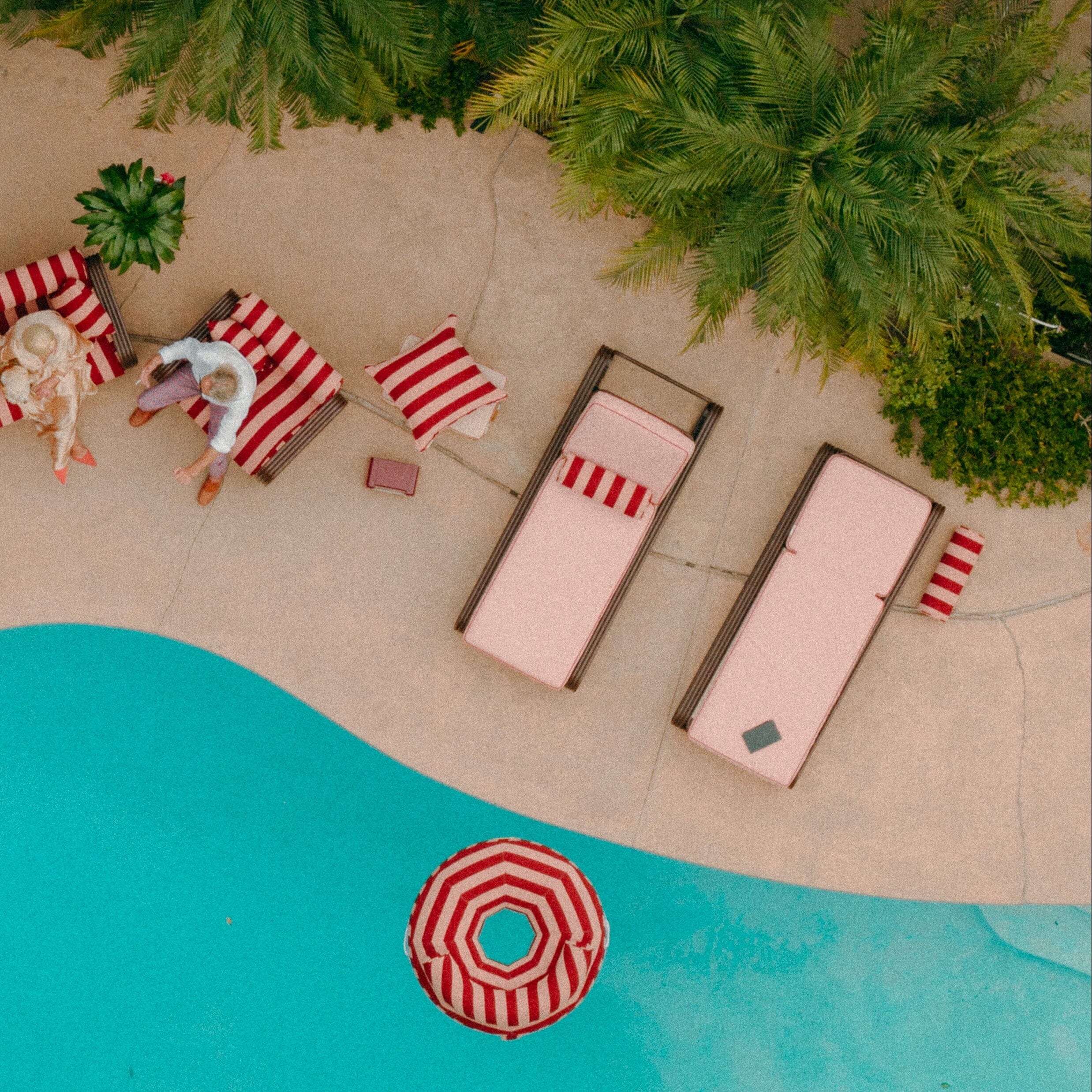 Contini Sun Lounger Kit - Merlot & Rivie Pink Contini Sun Lounger Kit Business & Pleasure Co. 