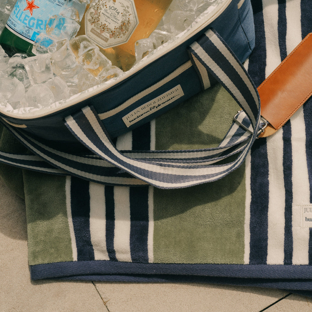 The Premium Cooler Bag x Julia Berolzheimer in Rivie Slate Premium Cooler B&P Co. x Julia Berolzheimer 