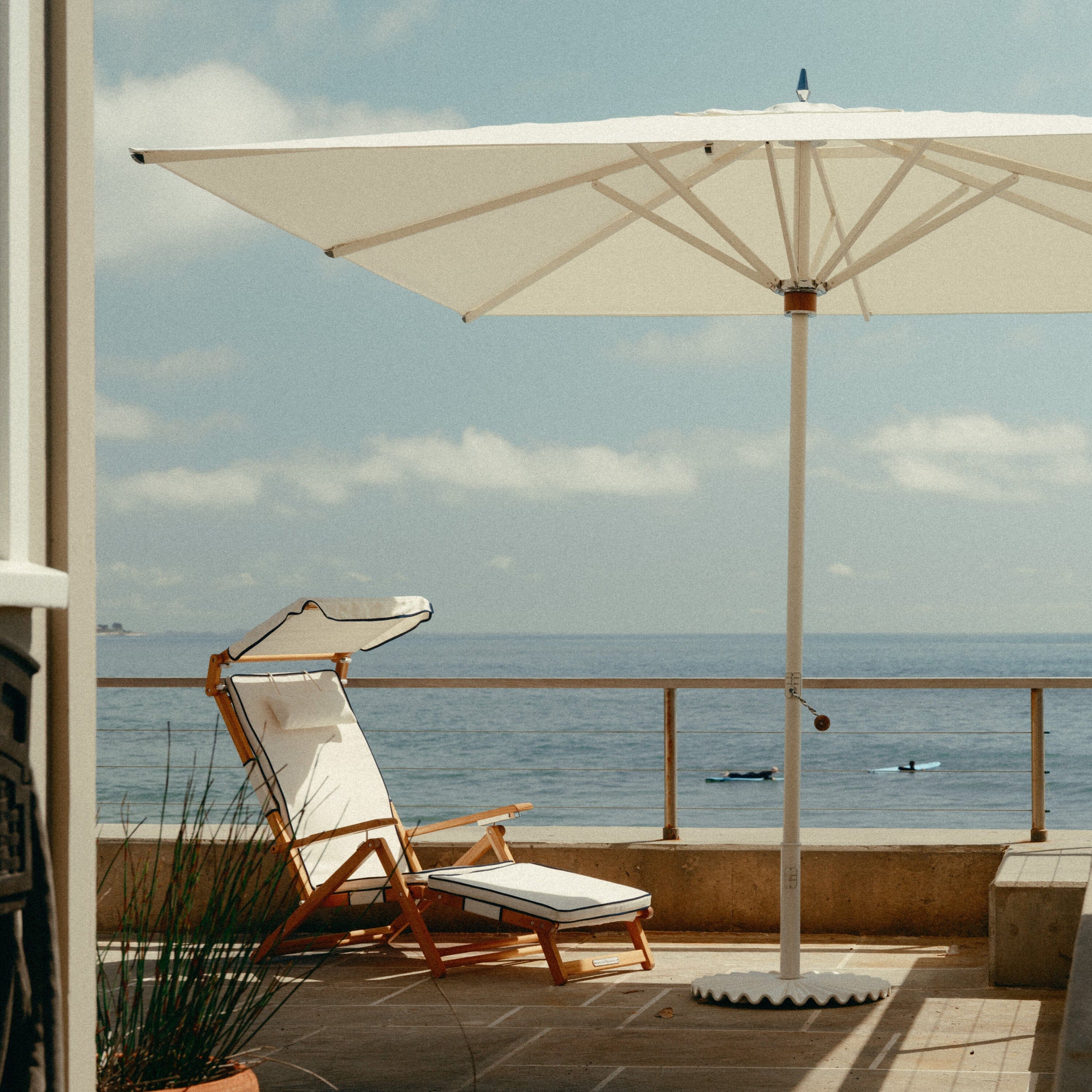 The Club Chair - Teak Natural - Rivie White Club Chair Business & Pleasure Co. 