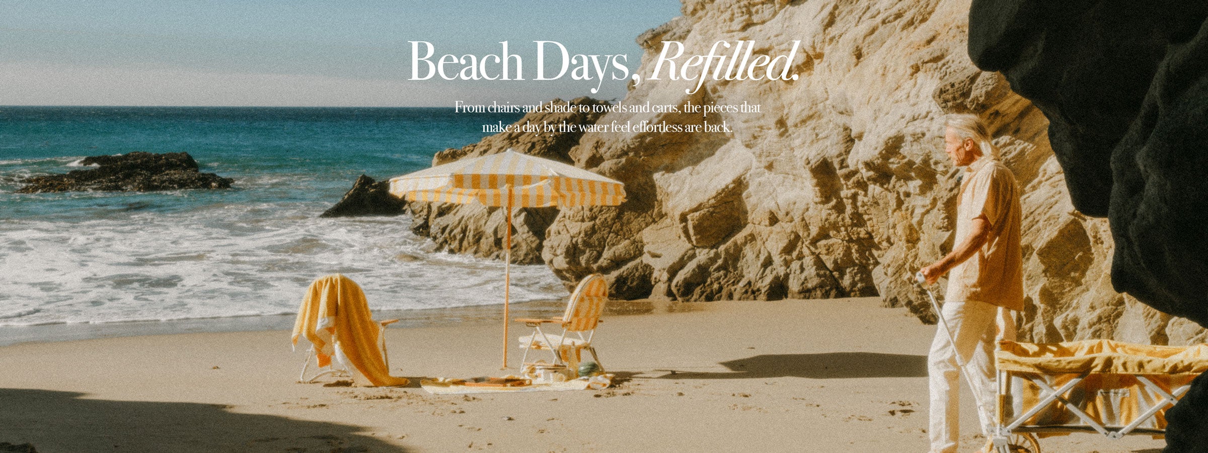 Beach Days, Refilled. Shop Now.