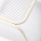 The Contini Service Table - Antique White Contini Side Table Business & Pleasure Co. 