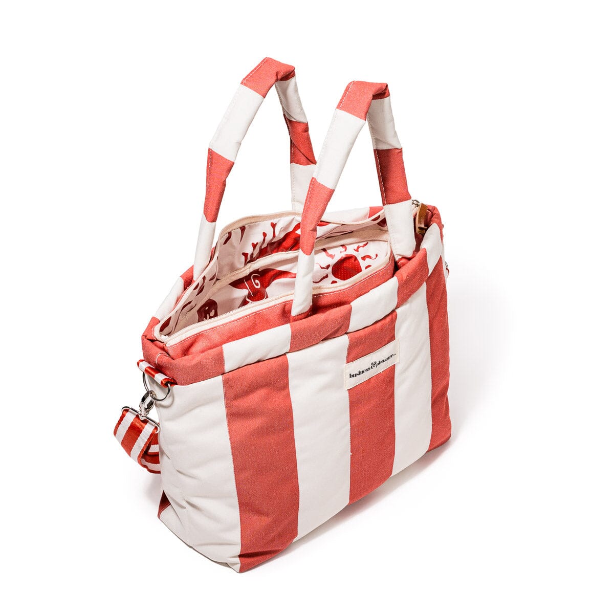 The Cloud Cooler Tote Bag - Crew Le Sirenuse Stripe Cloud Cooler Tote Bag Business & Pleasure Co. 