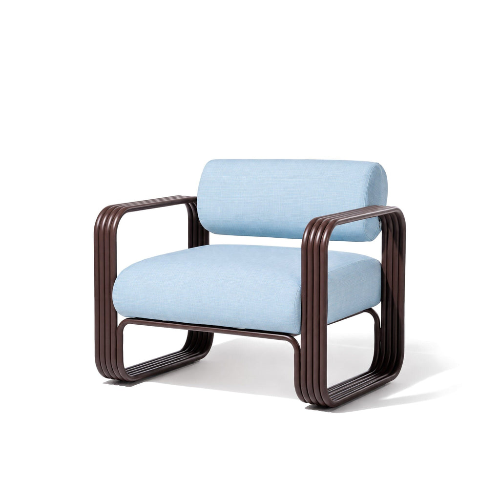 The Contini Accent Chair Contini Accent Chair Kit Business & Pleasure Co. Sky Blue Merlot 