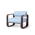 The Contini Accent Chair Contini Accent Chair Kit Business & Pleasure Co. Sky Blue Merlot 