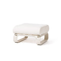 The Contini Ottoman Contini Ottoman Kit Business & Pleasure Co. Boucle Antique White Antique White 