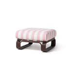 The Contini Ottoman Contini Ottoman Kit Business & Pleasure Co. Crew Pink Stripe Merlot 