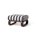 The Contini Ottoman Contini Ottoman Kit Business & Pleasure Co. Crew Vintage Black Stripe Merlot 