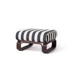 The Contini Ottoman Contini Ottoman Kit Business & Pleasure Co. Crew Vintage Black Stripe Merlot 