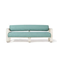 The Contini Sofa Business & Pleasure Co. Rivie Green Antique White 