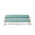 The Contini Sofa Business & Pleasure Co. Rivie Green Antique White 
