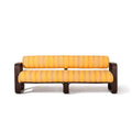 The Contini Sofa Business & Pleasure Co. Bistro Papaya Stripe Merlot 