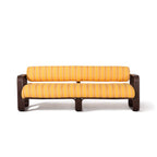 The Contini Sofa Business & Pleasure Co. Bistro Papaya Stripe Merlot 