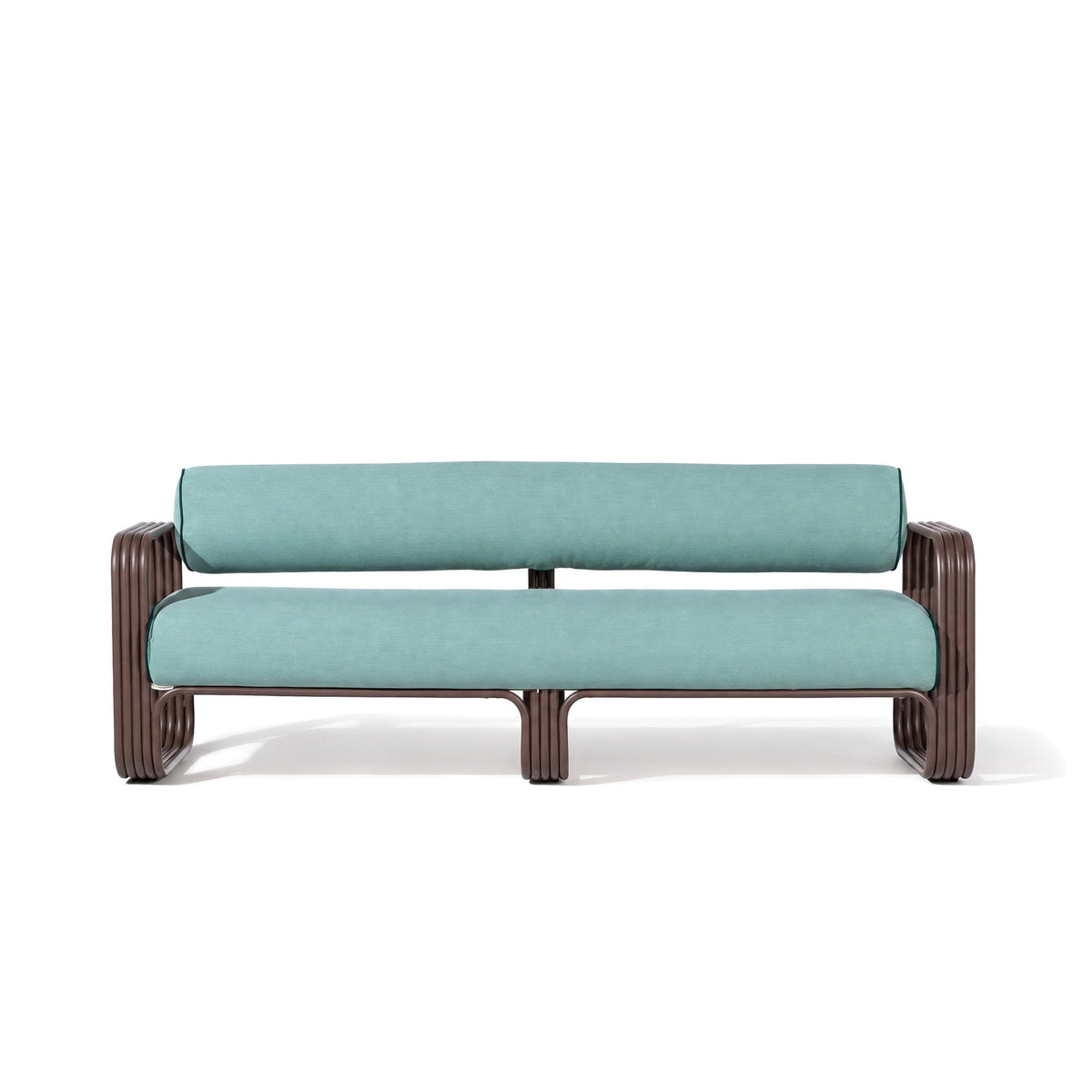 The Contini Sofa Business & Pleasure Co. Rivie Green Merlot 