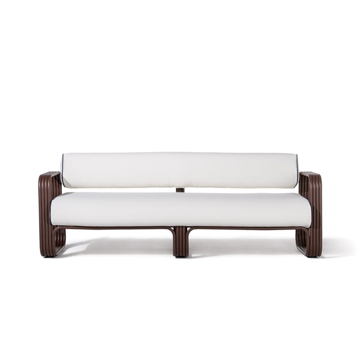 The Contini Sofa Business & Pleasure Co. Rivie White Merlot 