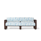 The Contini Sofa Business & Pleasure Co. Hanalei Bay Blue Jacquard Merlot 