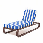 The Contini Sun Lounger Contini Sun Lounger Kit Business & Pleasure Co. Crew Mediterranean Blue Stripe Merlot 