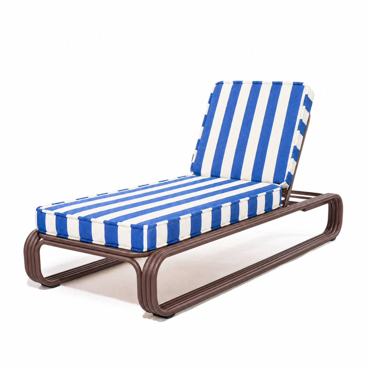 The Contini Sun Lounger Contini Sun Lounger Kit Business & Pleasure Co. Crew Mediterranean Blue Stripe Merlot 