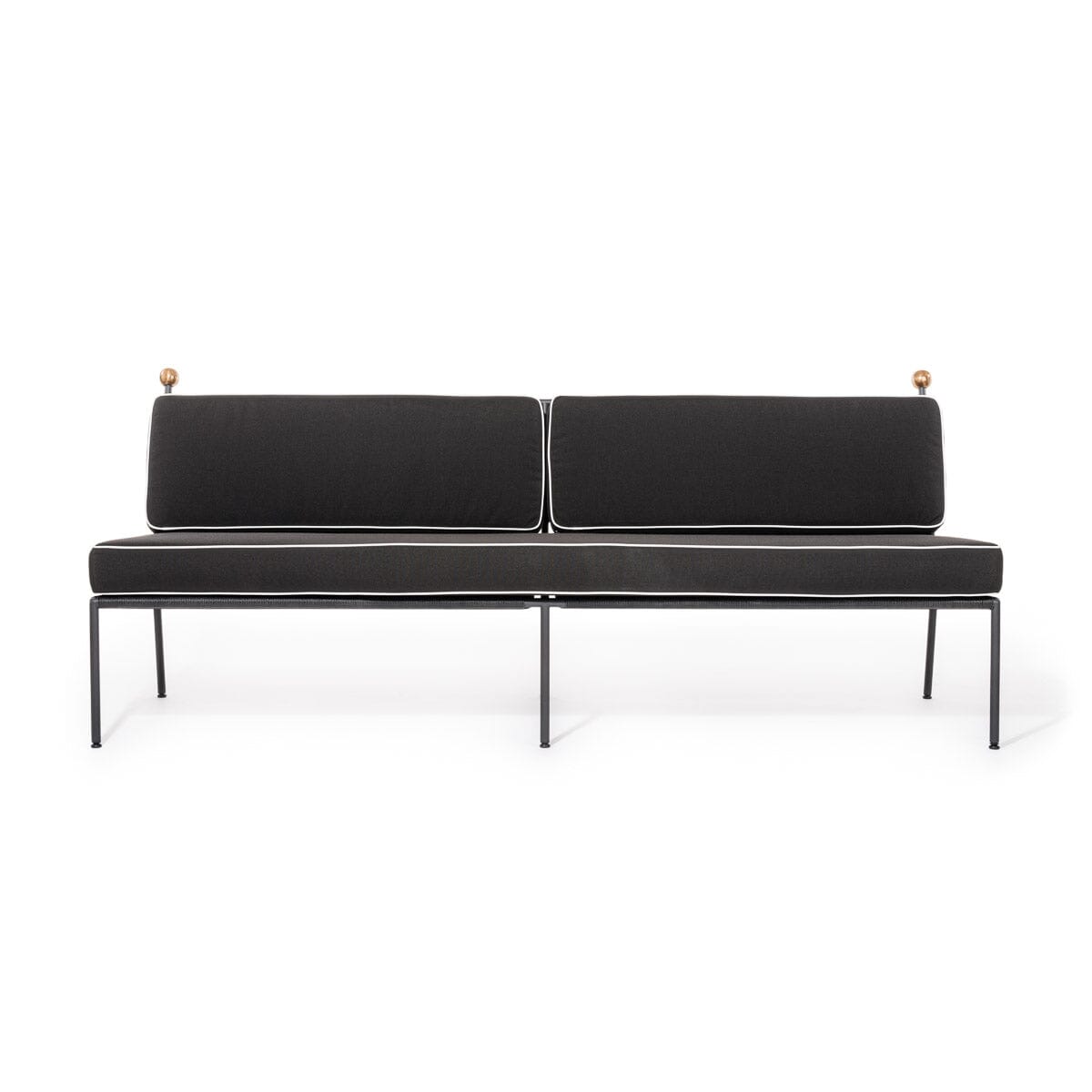 The Hudson 3 Seat Sofa - Black Frame Hudson Sofa Business & Pleasure Co 