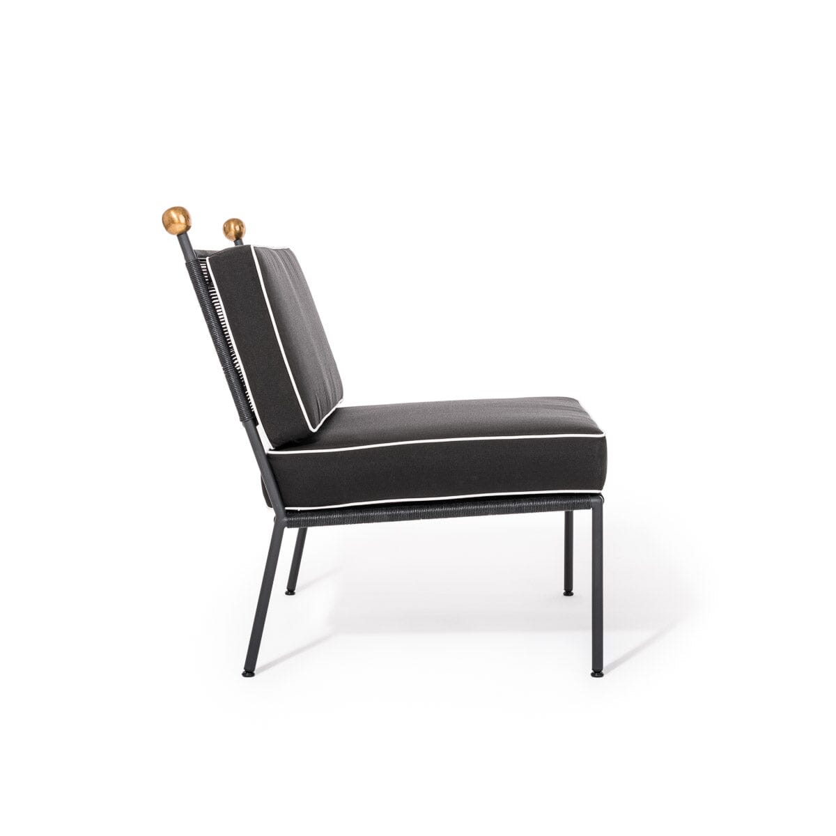 The Hudson Occasional Chair - Black Frame Hudson Chair Business & Pleasure Co 