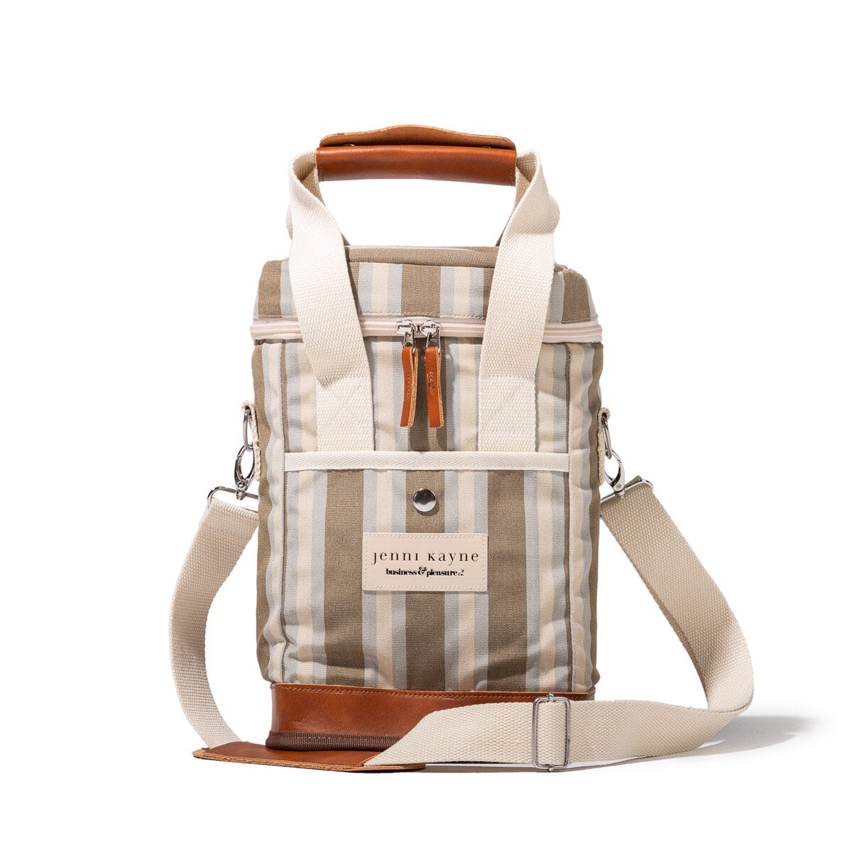 The Wine Cooler Tote Bag x Jenni Kayne Business & Pleasure Co. California Stripe 