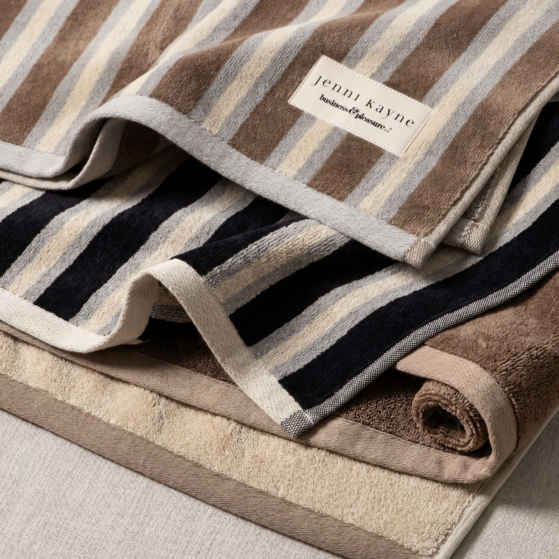 The Beach Towel x Jenni Kayne Beach Towel Business & Pleasure Co. 