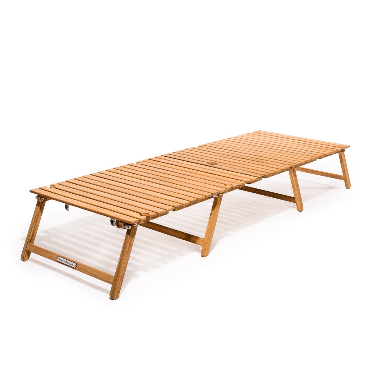 The Long Folding Table - Teakwood Long Folding Table Business & Pleasure Co. 