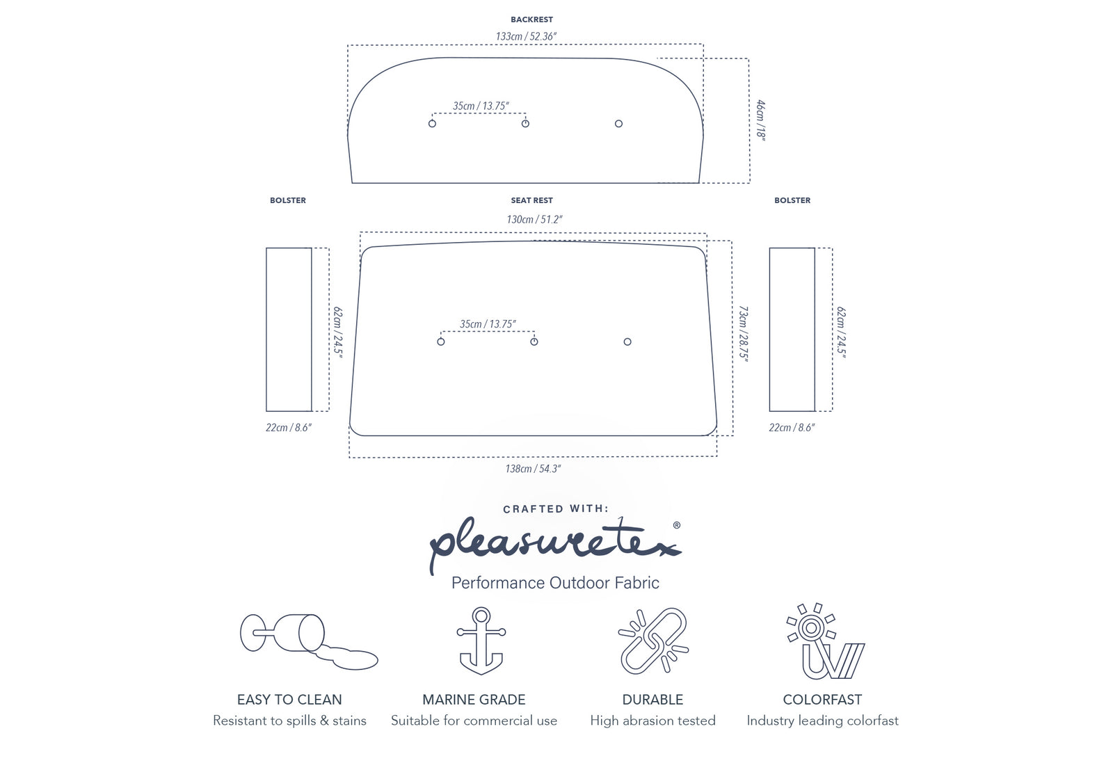 Love Seat Slip Cover Set