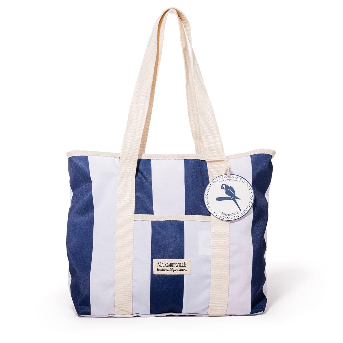 The Volcano Beach Bag - Continental Drifter Stripe Beach Bag Business & Pleasure Co 