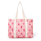 The Volcano Beach Bag - Strawberry Daiquiri Marg Beach Bag Business & Pleasure Co 