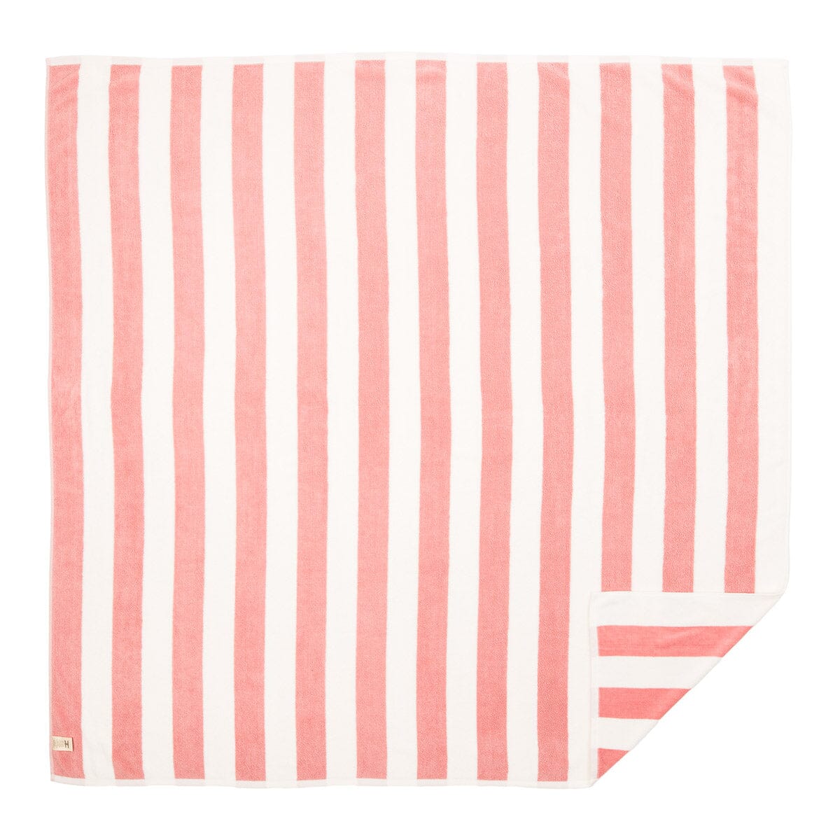 The Havana Blanket - Strawberry Daiquiri Stripe Havana Beach Blanket Business & Pleasure Co 