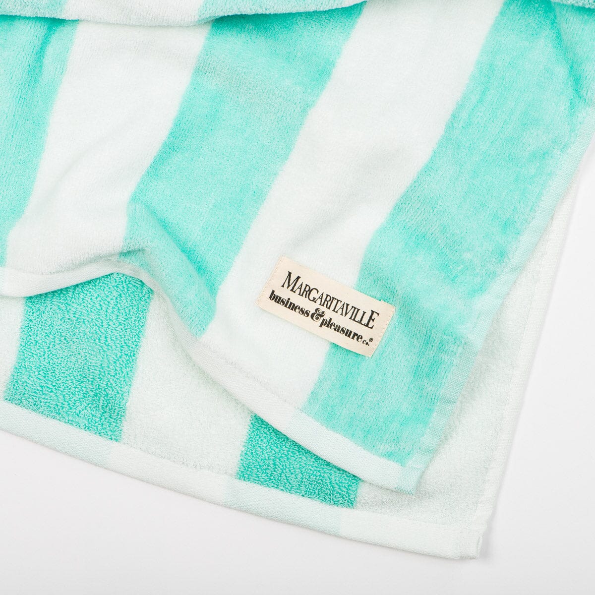 The Havana Blanket - Last Mango Green Stripe Havana Beach Blanket Business & Pleasure Co 