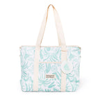 The Volcano Cooler Tote Bag - Last Mango Green Tiki Volcano Cooler Tote Bag Business & Pleasure Co 