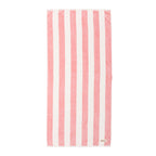 The Havana Towel - Strawberry Daiquiri Stripe Havana Beach Towel Business & Pleasure Co 