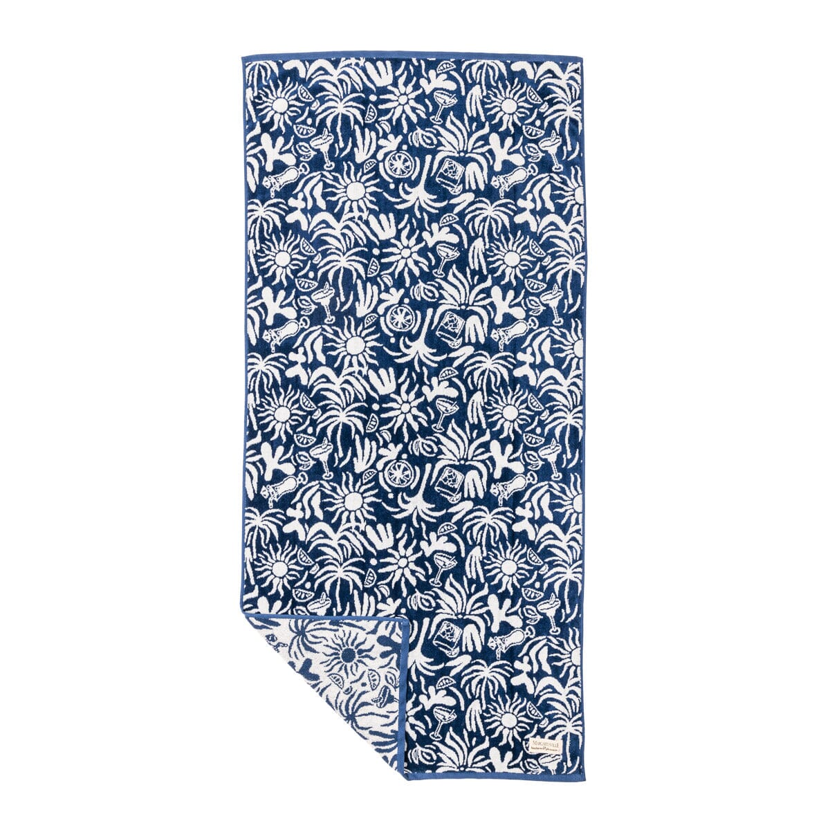 The Havana Towel - Continental Drifter Tiki Havana Beach Towel Business & Pleasure Co 