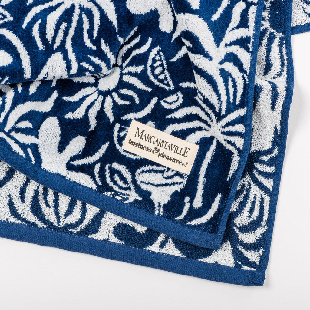 The Havana Towel - Continental Drifter Tiki Havana Beach Towel Business & Pleasure Co 