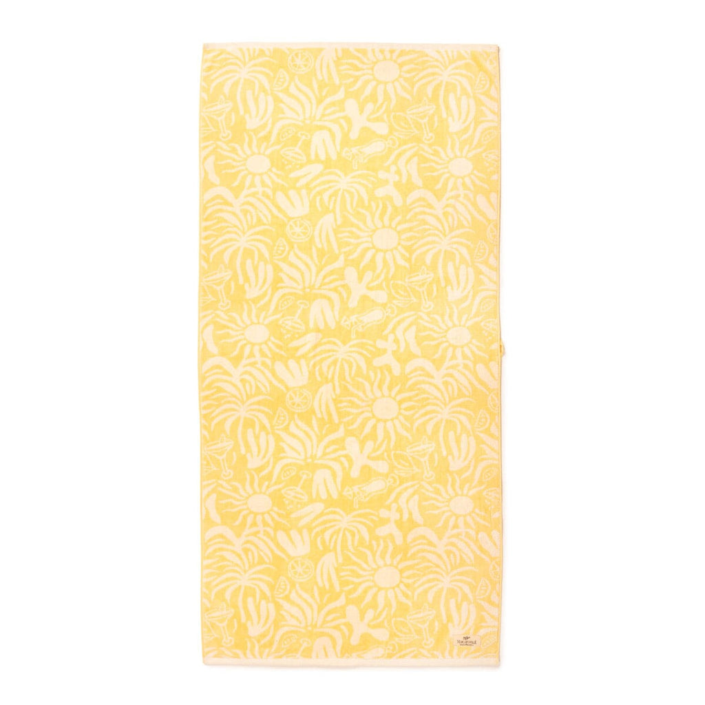 The Havana Towel - Pina Colada Tiki Havana Beach Towel Margaritaville by B&P Co. 