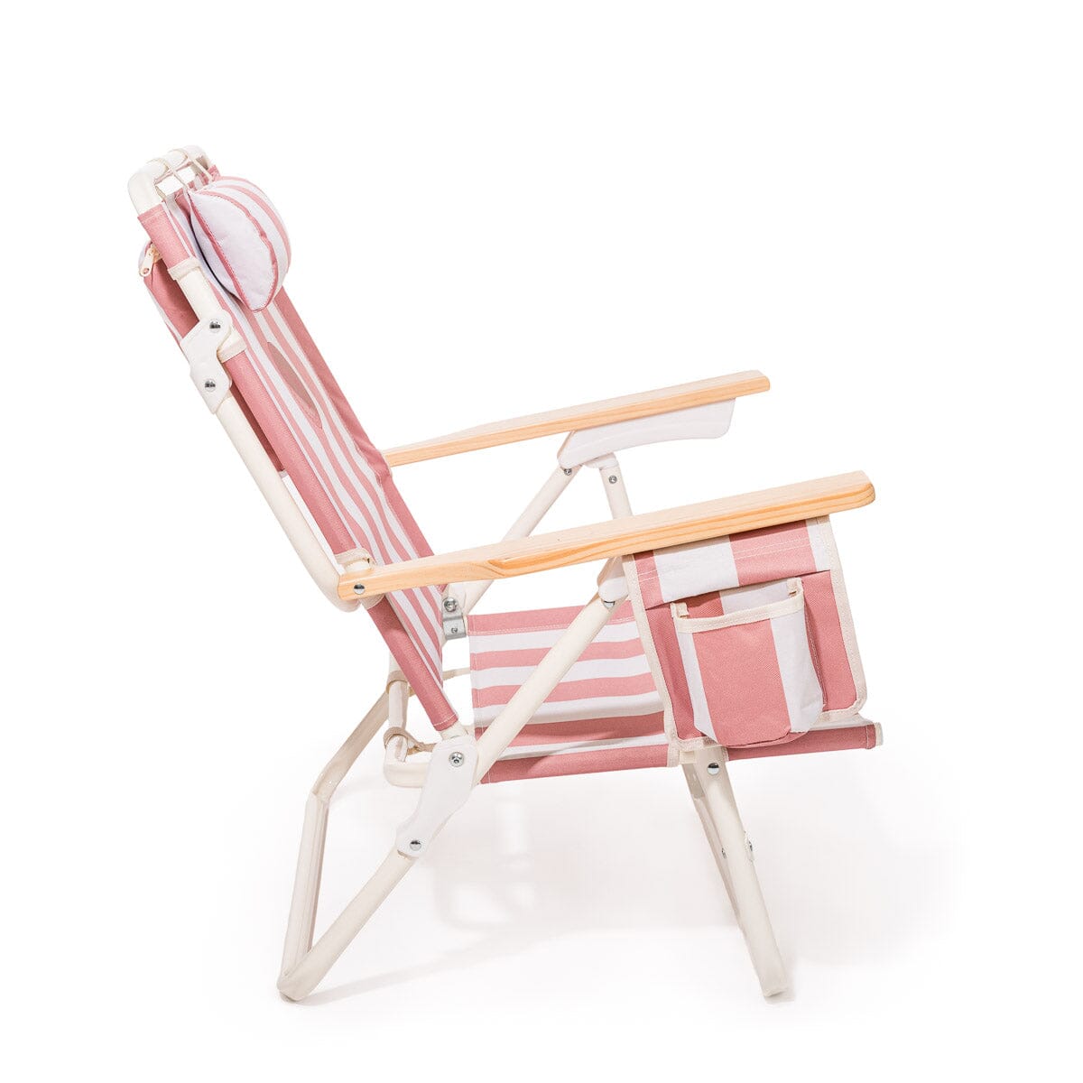 The Mañana Chair - Strawberry Daiquiri Stripe Mañana Beach Chair Margaritaville by B&P Co. 