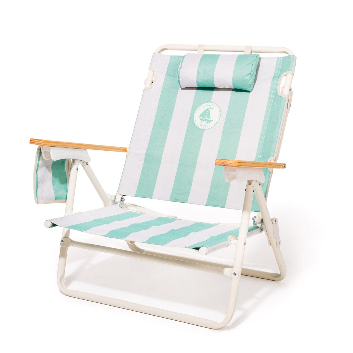 The Mañana Chair - Last Mango Green Stripe Mañana Beach Chair Margaritaville by B&P Co. 