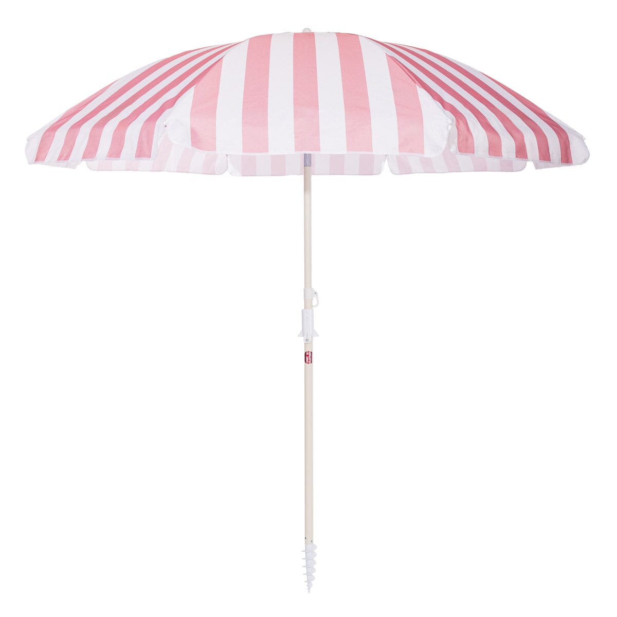 The Mañana Umbrella - Strawberry Daiquiri Stripe Mañana Umbrella Business & Pleasure Co 