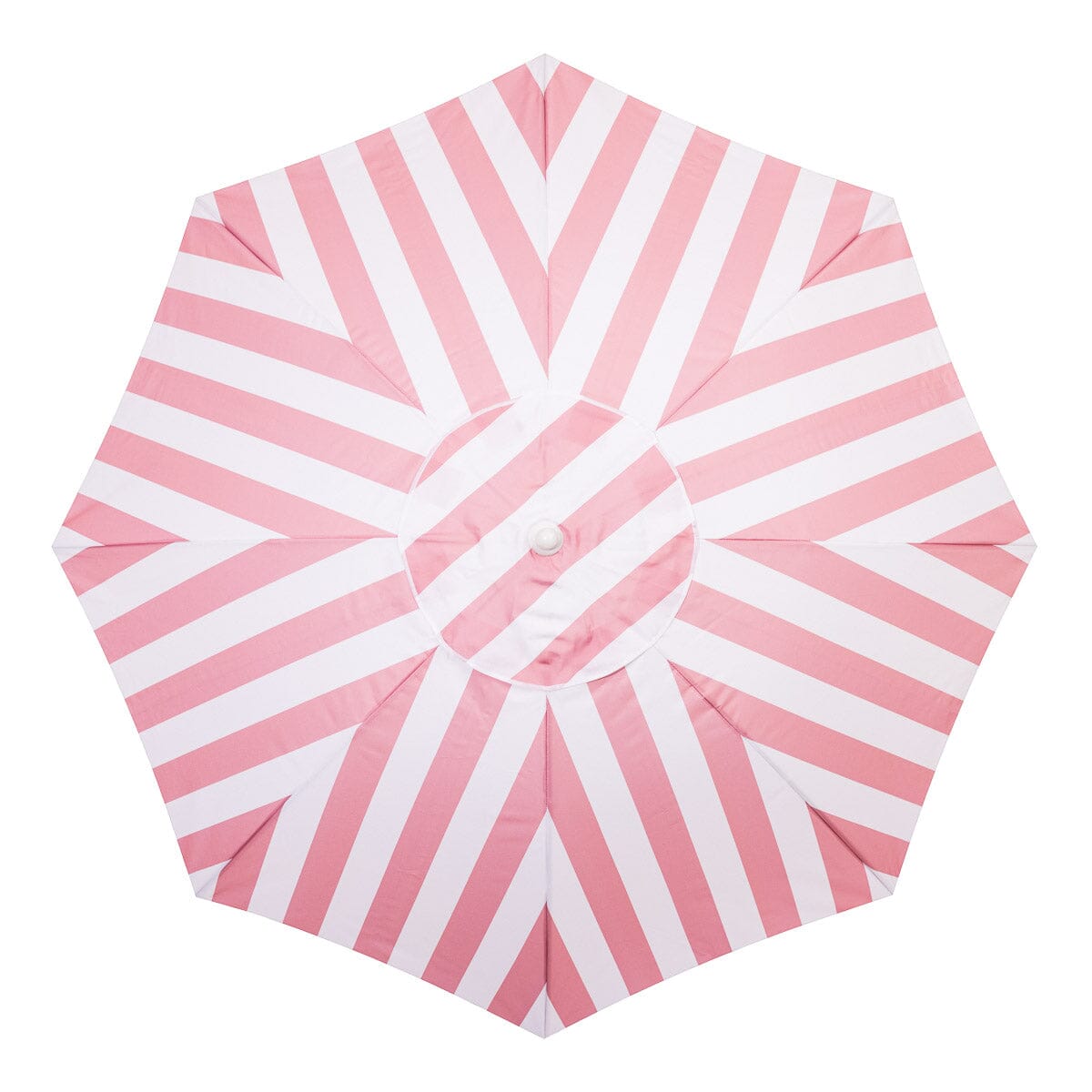 The Mañana Umbrella - Strawberry Daiquiri Stripe Mañana Umbrella Business & Pleasure Co 