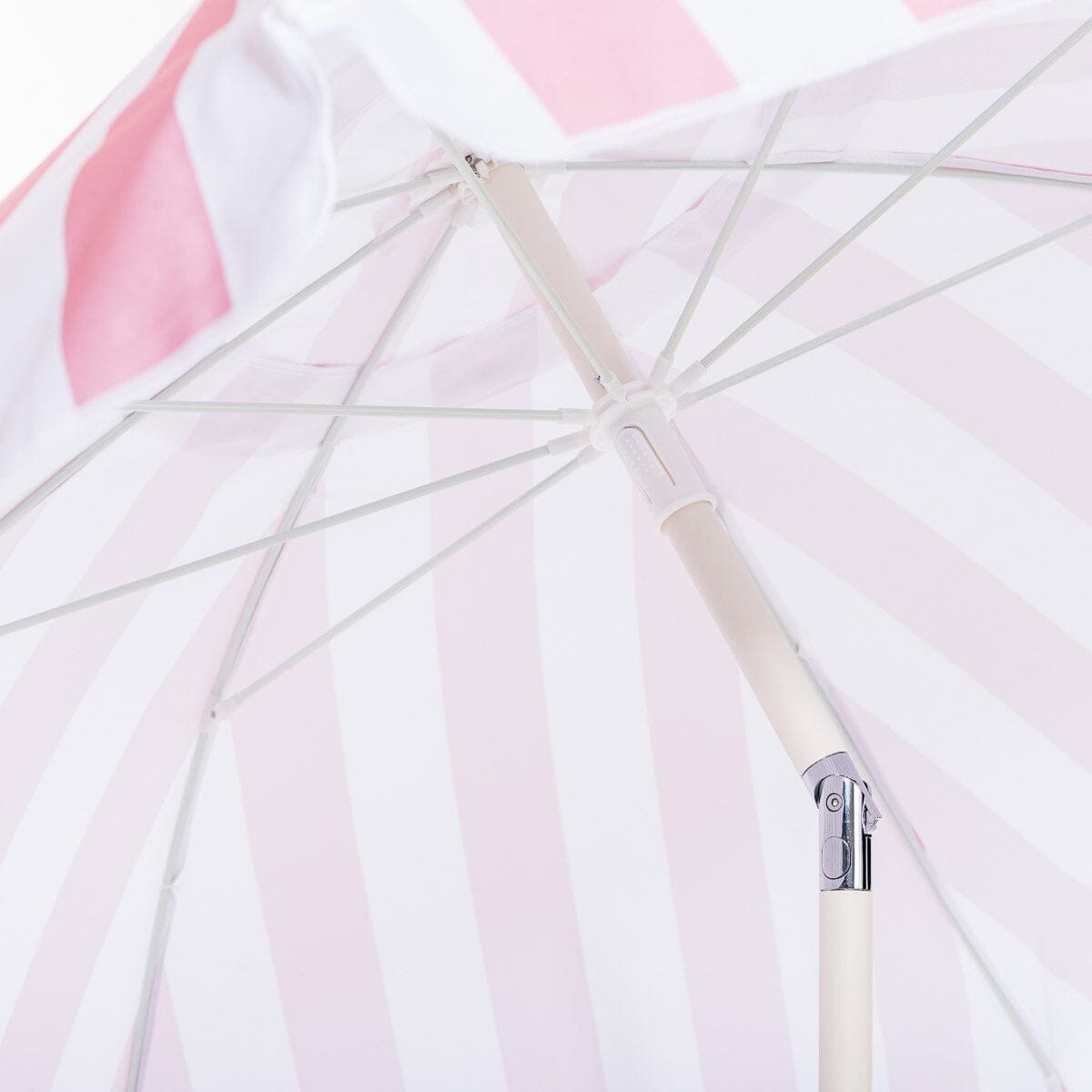 The Mañana Umbrella - Strawberry Daiquiri Stripe Mañana Umbrella Business & Pleasure Co 