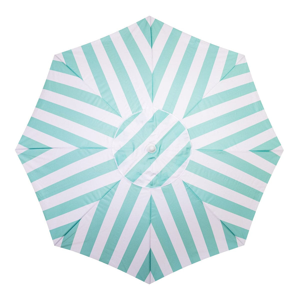 The Mañana Umbrella - Last Mango Green Stripe Mañana Umbrella Business & Pleasure Co 